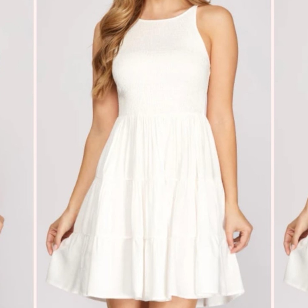 She + Sky Curvy Dress